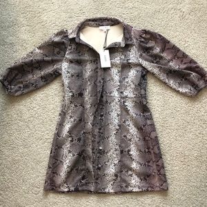 THML Snake Print Dress